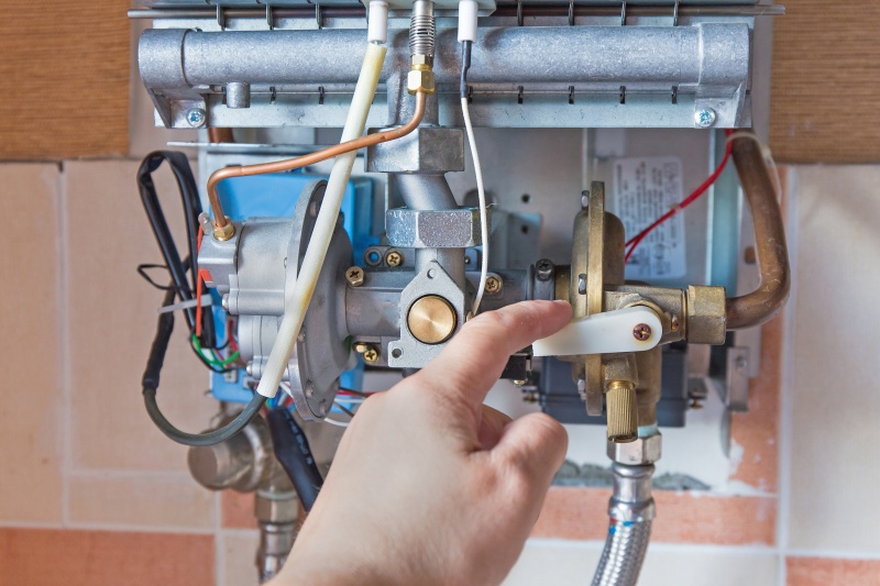 Plumbing and heating work in a Chiswick property